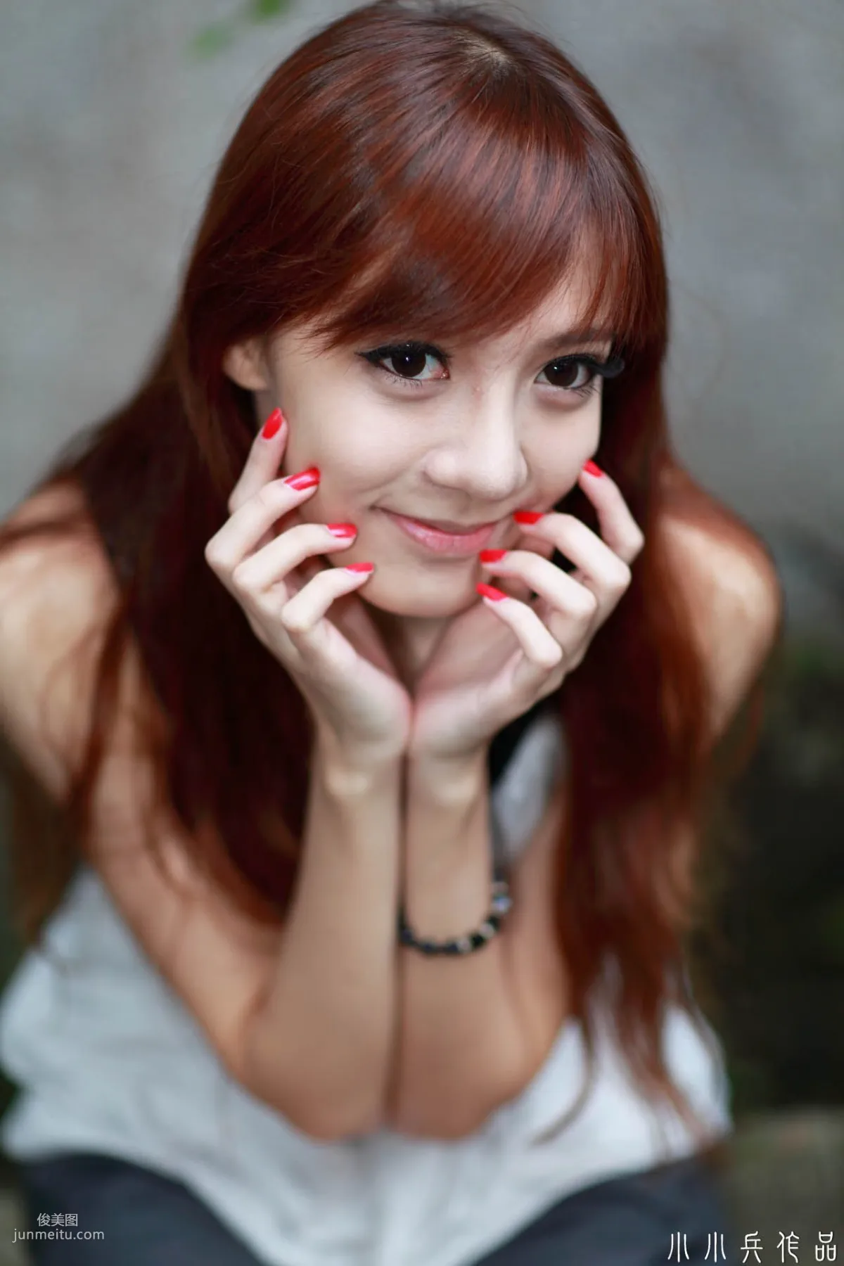 Taiwan Beauty Ning Meng, Fresh and Sweet Outdoor Photo Collection photo 52