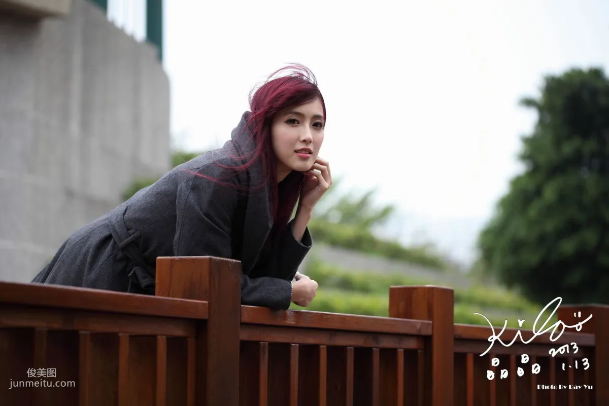 Kila Jingjing/Jin Yunqiao, Street Snap Winter Trench Coat Series Photo Set photo 66