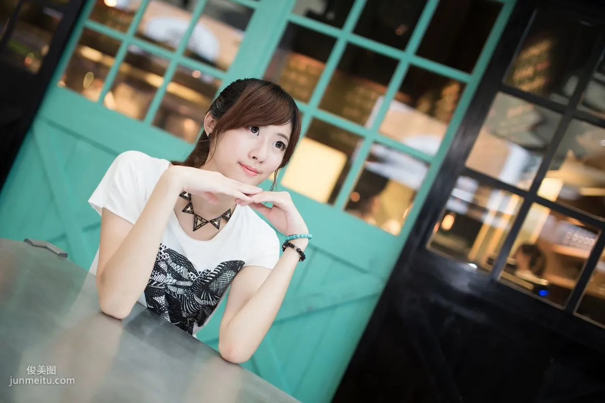 Taiwan Model Queena / Lin Mojing, Park Outdoor Shoot Photo Set photo 40
