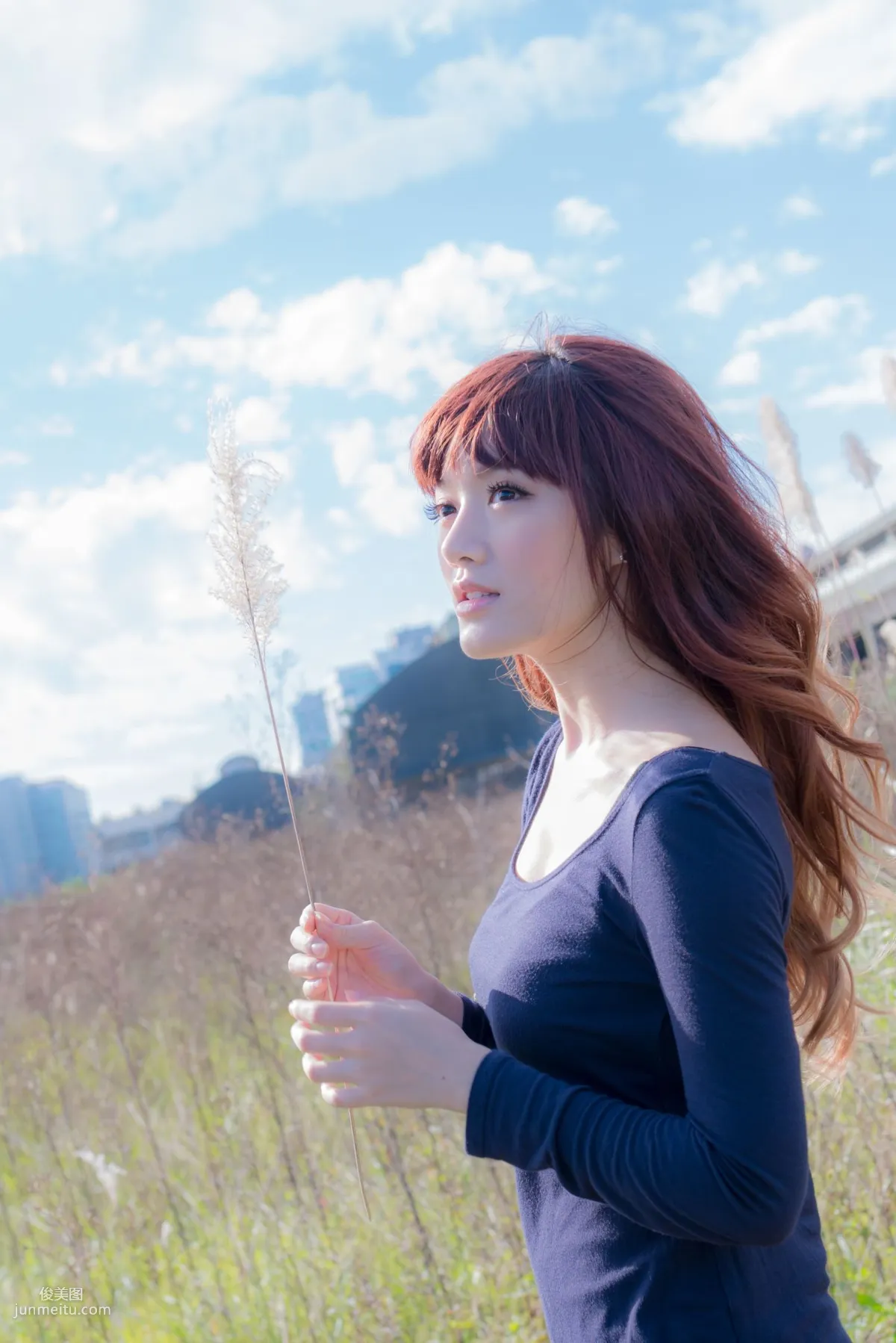 Taiwan Beauty Lin Gangyi Didy, Ruined Station Beautiful Outdoor Shoot, Photo Set photo 16