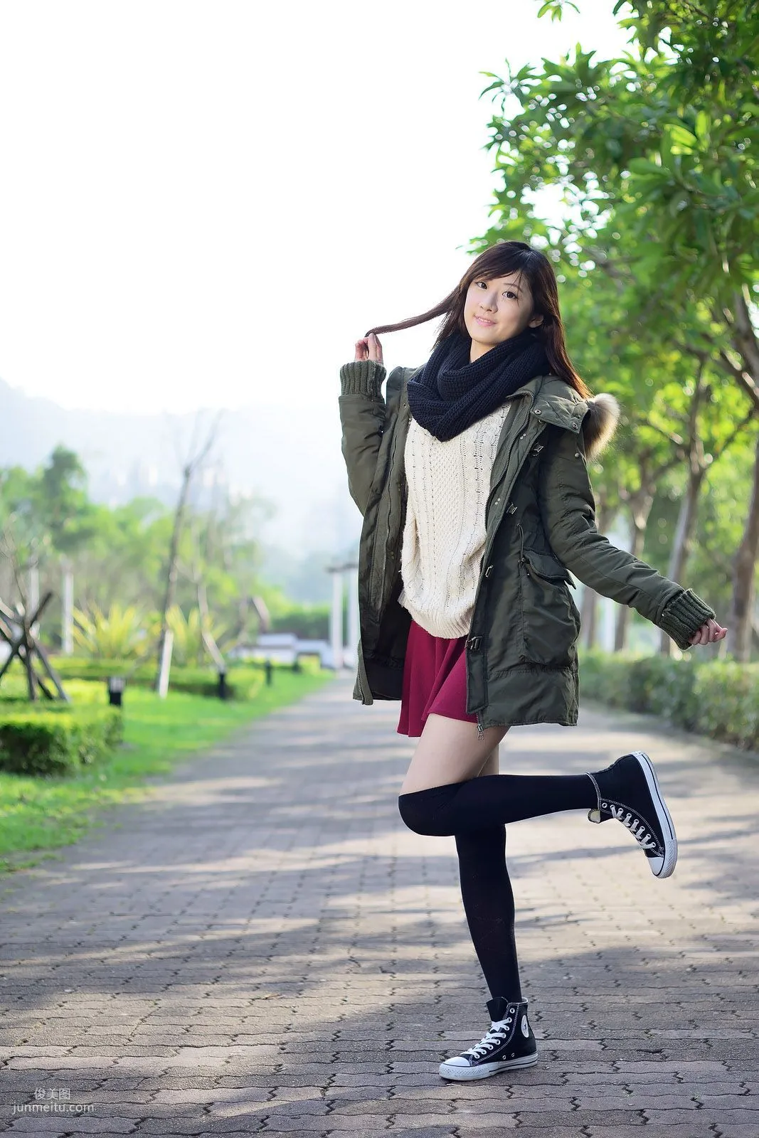 Taiwan Beauty Lin Mojing/Queena 'Junior Schoolmate Era' Photo Set photo 2