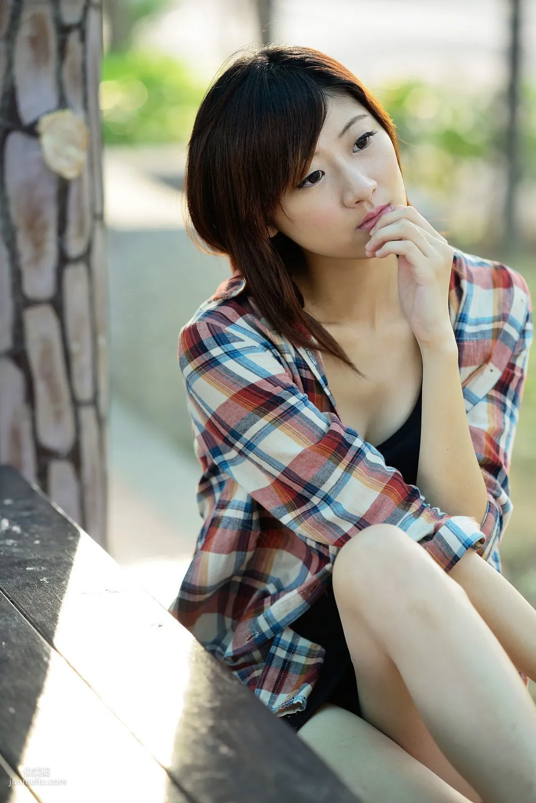 Taiwan Beauty Lin Mojing/Queena 'Junior Schoolmate Era' Photo Set photo 32