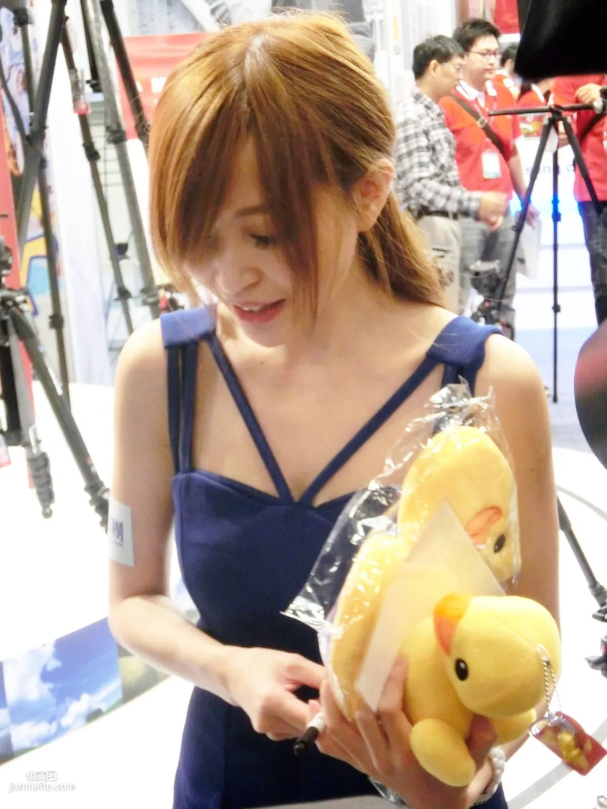 Model Ni Qianling, Taipei Photography Equipment Exhibition HD Event Set photo 52