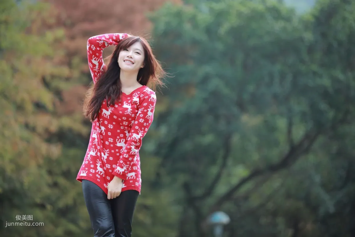 Taiwan Beauty Xia Hanzhi/Olivia Tu Fresh and Beautiful Outdoor Shoot Photo Set photo 5