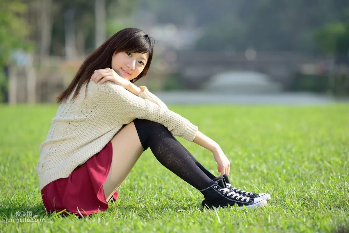 台湾美女林茉晶/Queena《学妹时代》写真集4