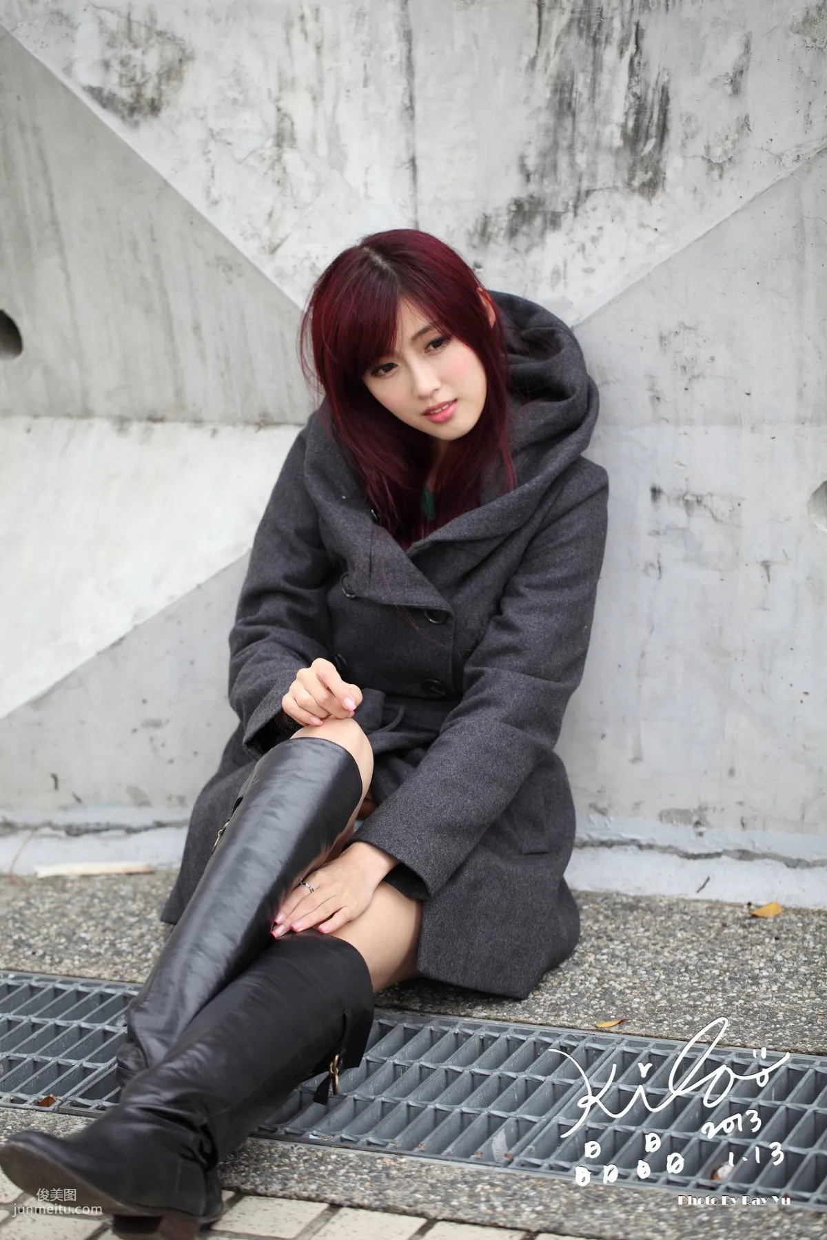 Kila Jingjing/Jin Yunqiao, Street Snap Winter Trench Coat Series Photo Set photo 90