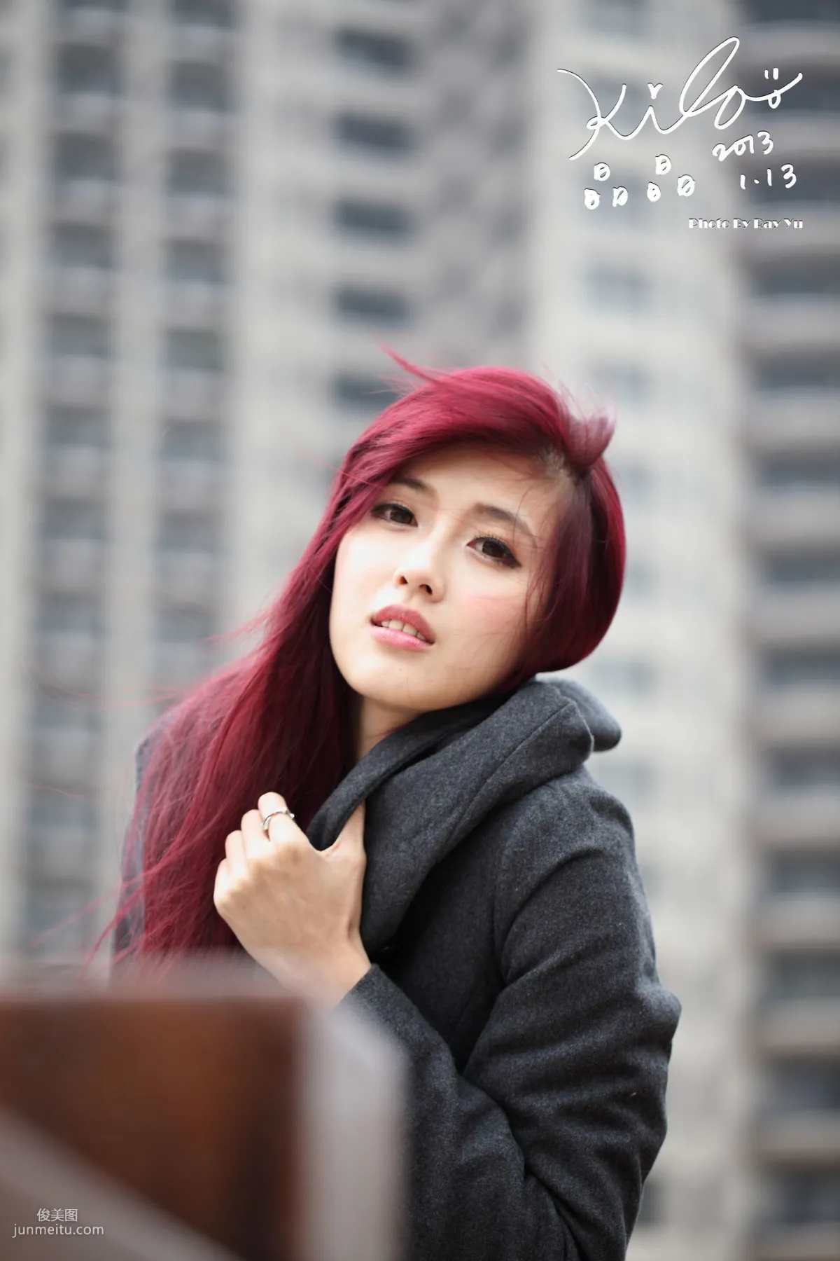 Kila Jingjing/Jin Yunqiao, Street Snap Winter Trench Coat Series Photo Set photo 59