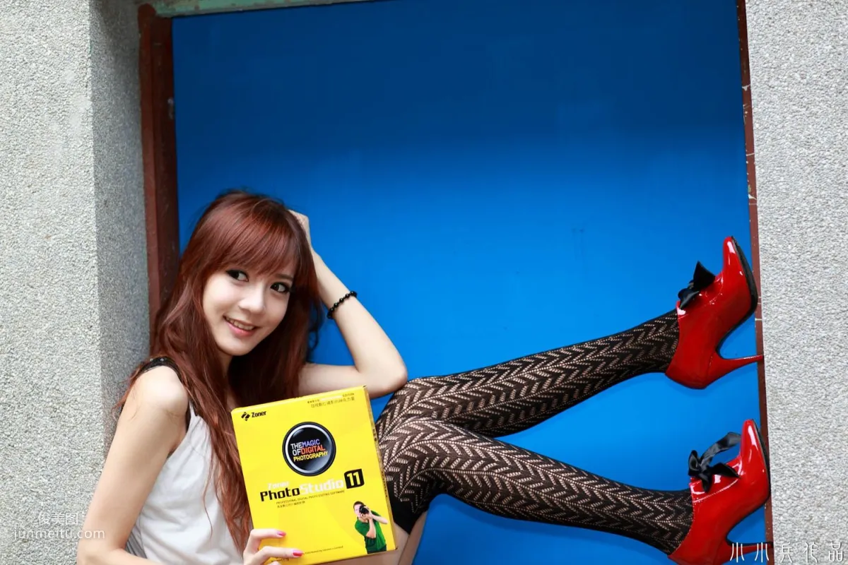 Taiwan Beauty Ning Meng, Fresh and Sweet Outdoor Photo Collection photo 23