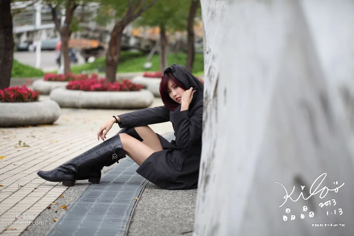 Kila Jingjing/Jin Yunqiao, Street Snap Winter Trench Coat Series Photo Set photo 40