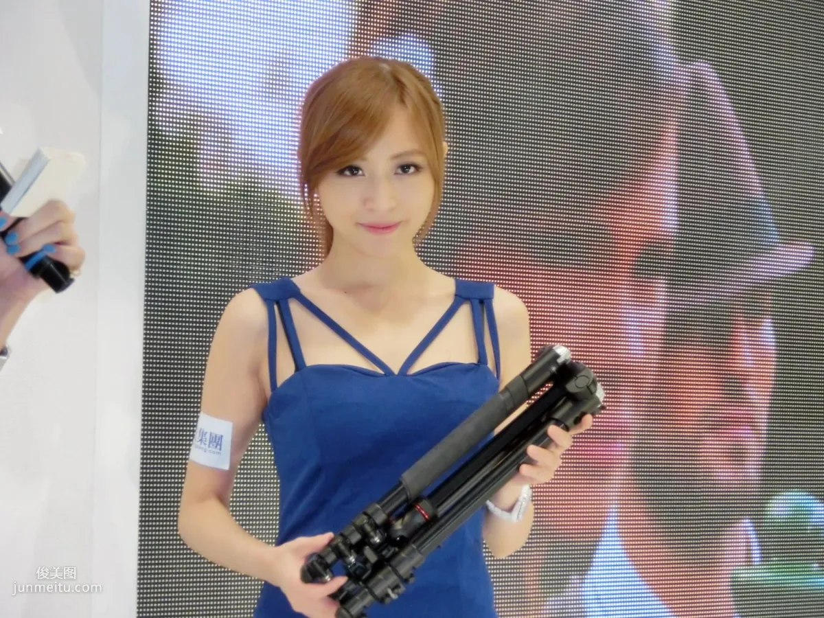 Model Ni Qianling, Taipei Photography Equipment Exhibition HD Event Set photo 35