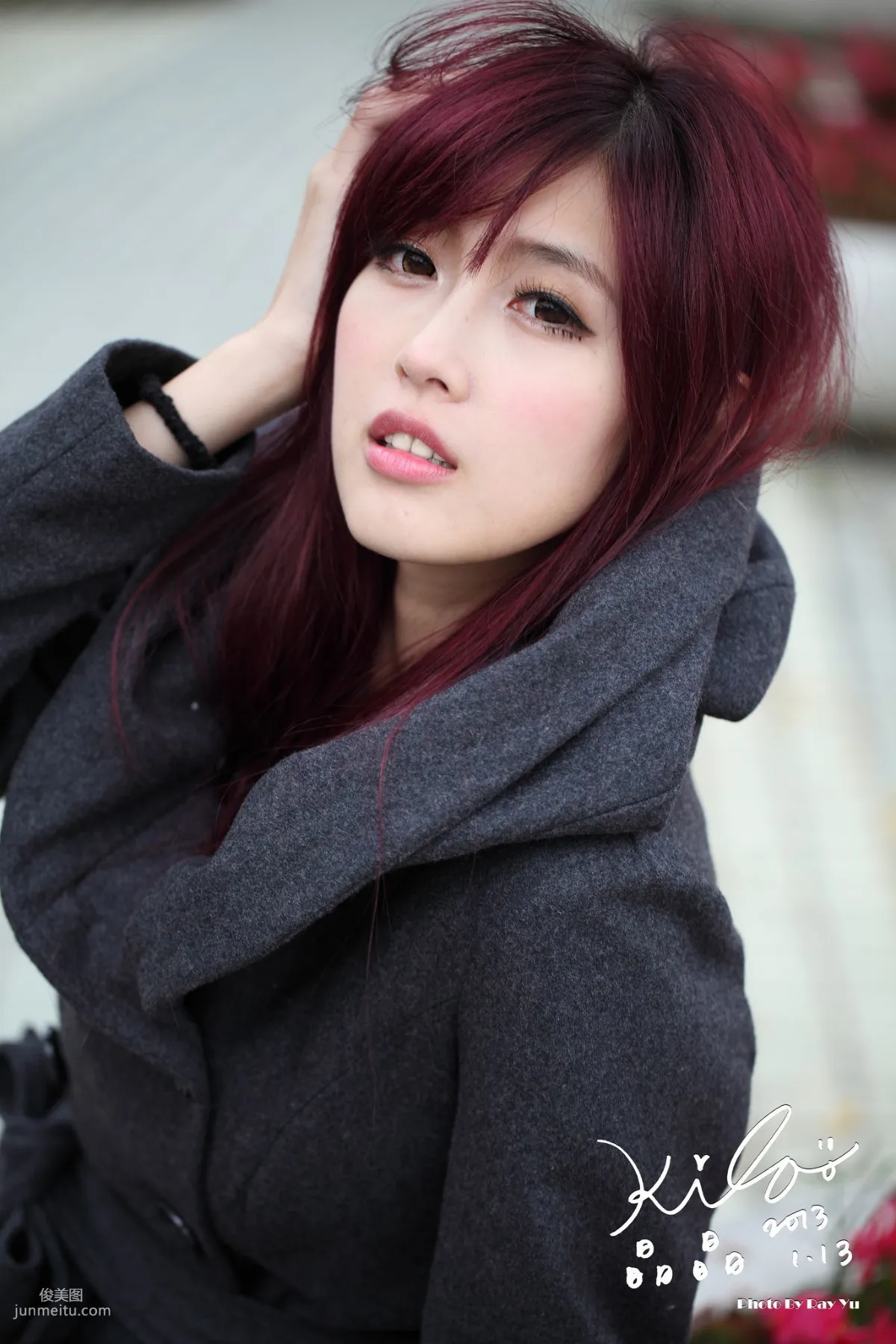 Kila Jingjing/Jin Yunqiao, Street Snap Winter Trench Coat Series Photo Set photo 21