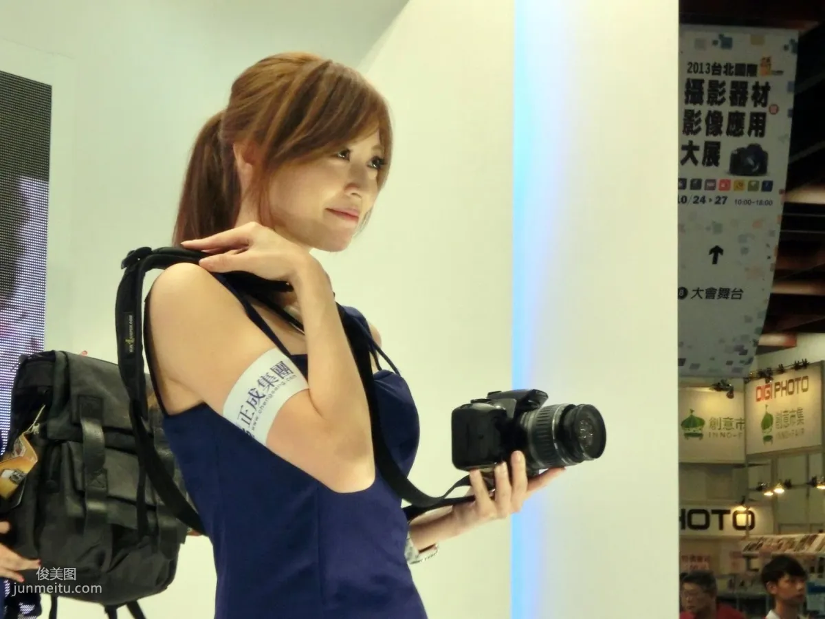 Model Ni Qianling, Taipei Photography Equipment Exhibition HD Event Set photo 44