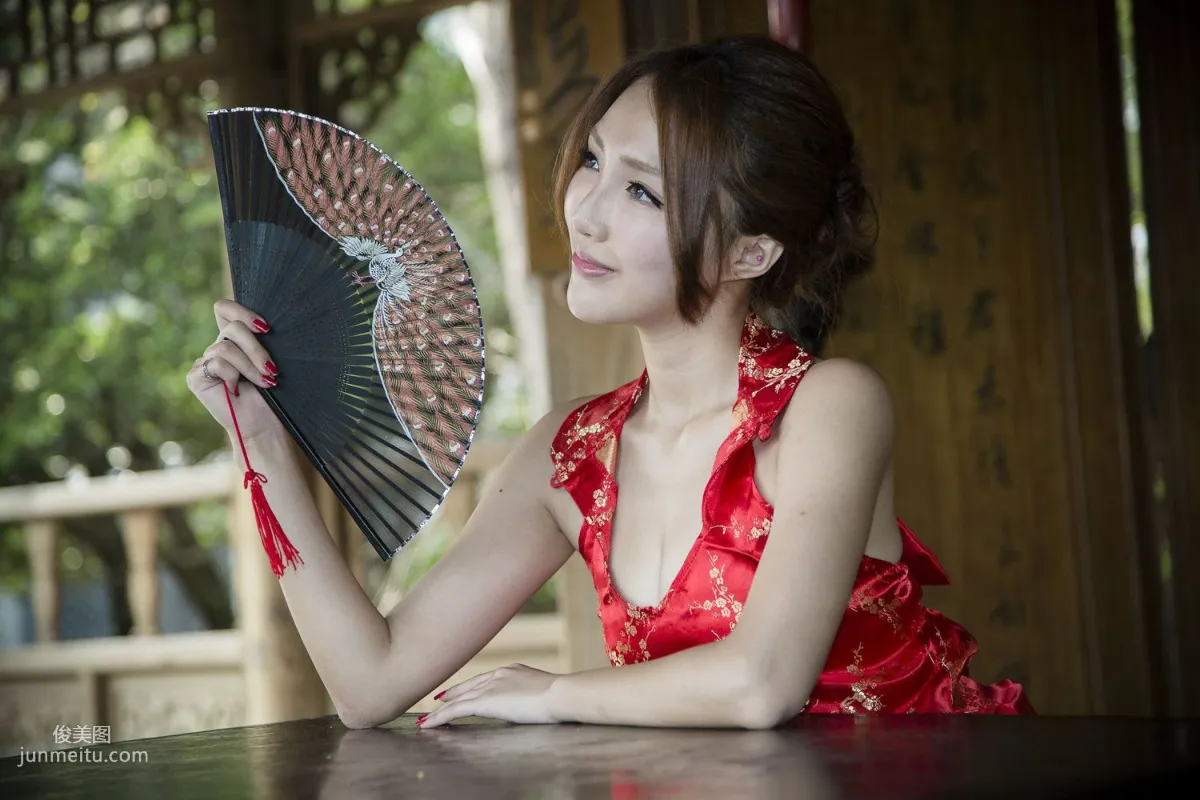 Taiwan Goddess Syuan Zhao Yun, Zhishan Garden Outdoor Photo Set photo 10