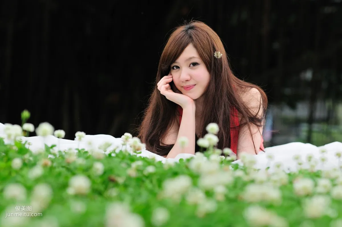 Taiwan Beauty Xiao Ya, Black Stockings Beauty Street Snap Photo Set photo 13