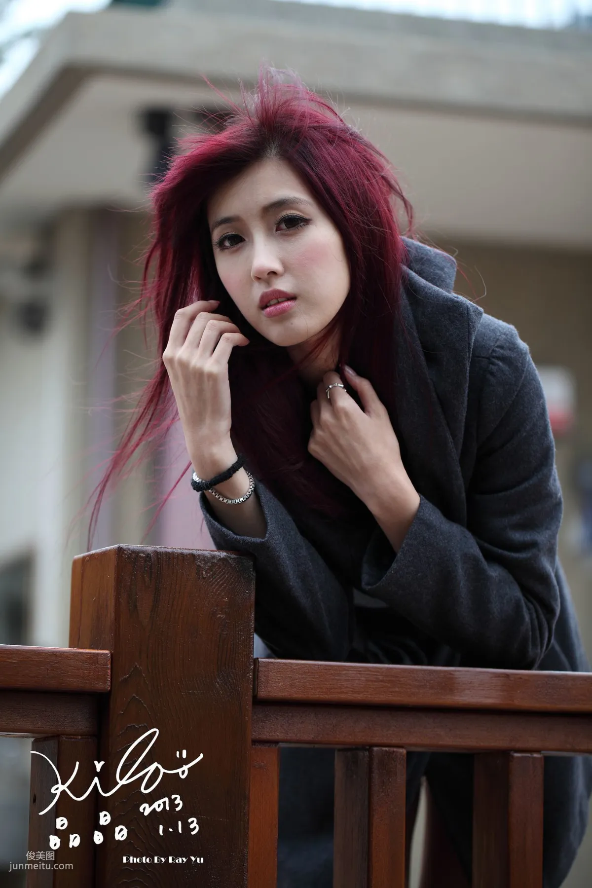 Kila Jingjing/Jin Yunqiao, Street Snap Winter Trench Coat Series Photo Set photo 63