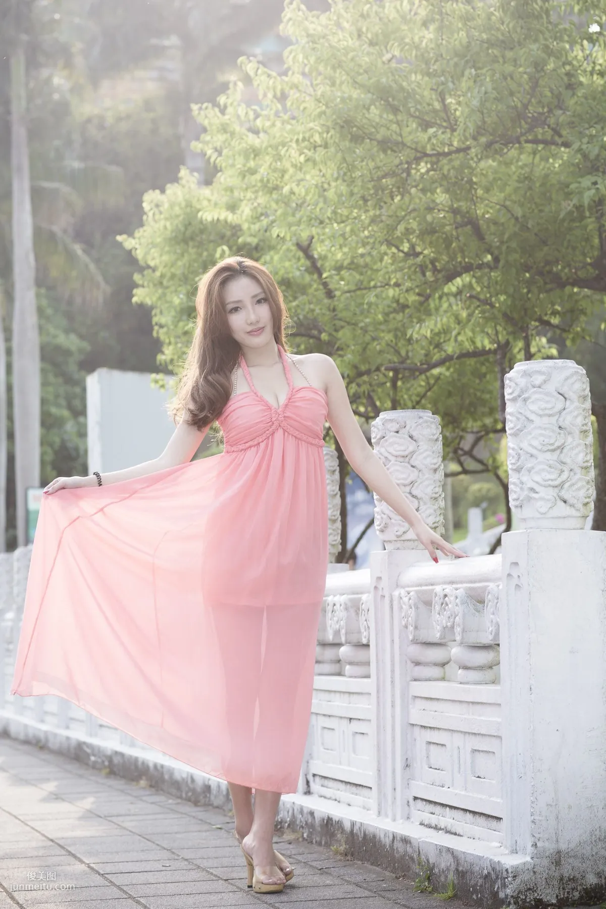 Taiwan Goddess Syuan Zhao Yun, Zhishan Garden Outdoor Photo Set photo 16