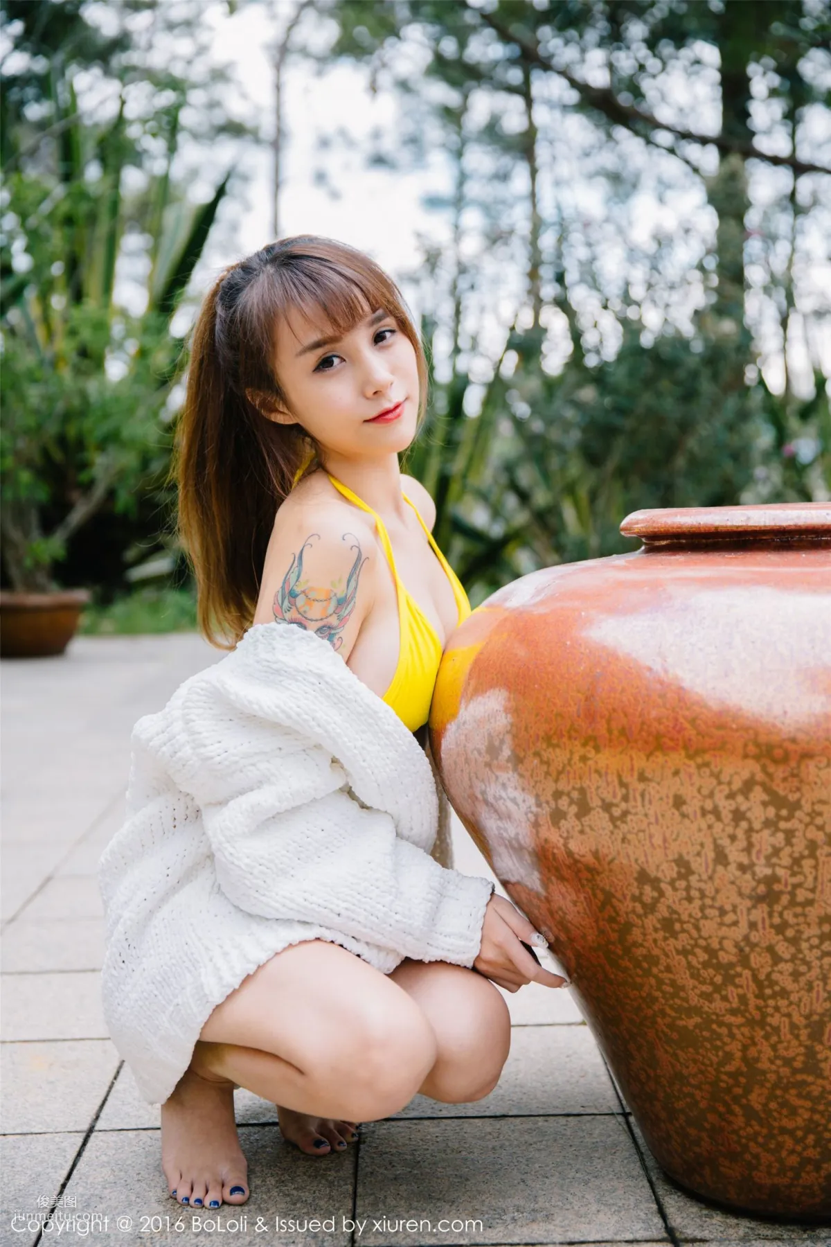 Xia Meijiang 'Vietnam Da Lat Travel Shoot' Bikini + School Swimsuit [BoLoli Boluoshe] Vol.089 Photo Set photo 17