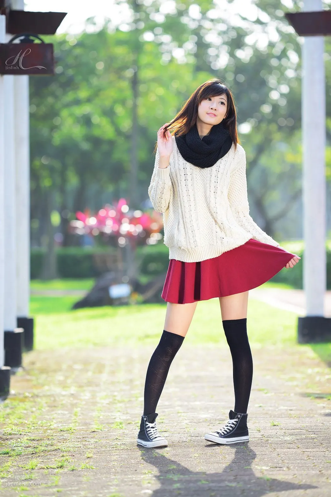 Taiwan Beauty Lin Mojing/Queena 'Junior Schoolmate Era' Photo Set photo 5