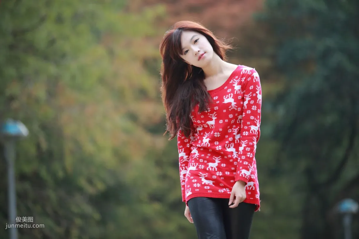 Taiwan Beauty Xia Hanzhi/Olivia Tu Fresh and Beautiful Outdoor Shoot Photo Set photo 9
