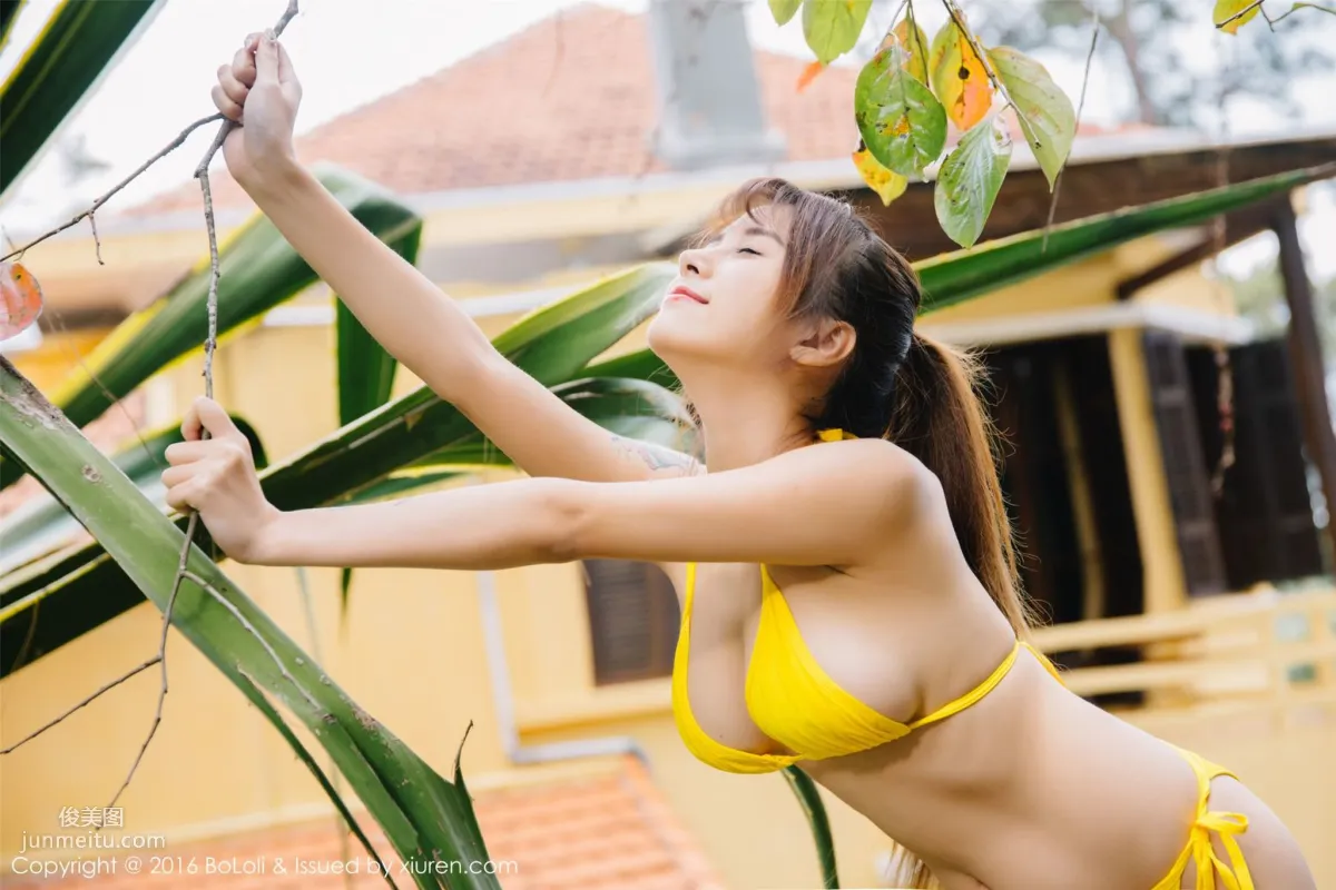 Xia Meijiang 'Vietnam Da Lat Travel Shoot' Bikini + School Swimsuit [BoLoli Boluoshe] Vol.089 Photo Set photo 30