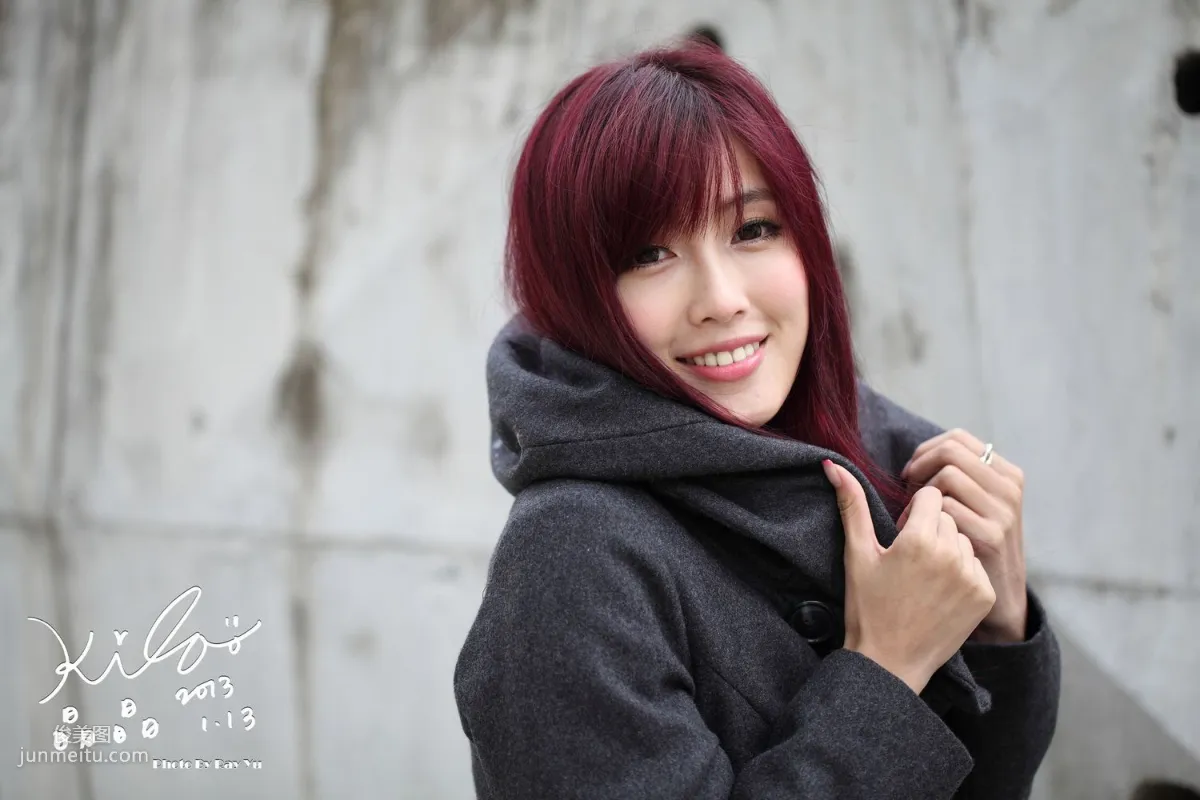 Kila Jingjing/Jin Yunqiao, Street Snap Winter Trench Coat Series Photo Set photo 51