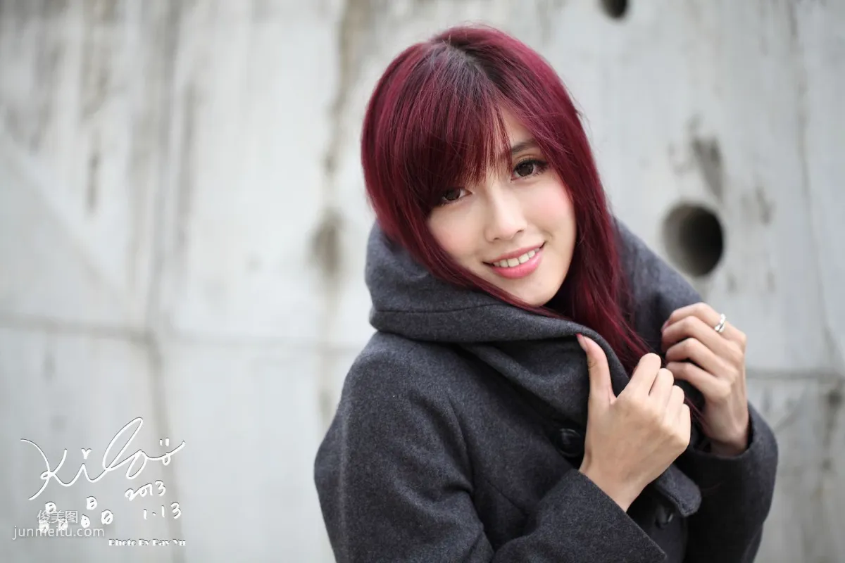 Kila Jingjing/Jin Yunqiao, Street Snap Winter Trench Coat Series Photo Set photo 52