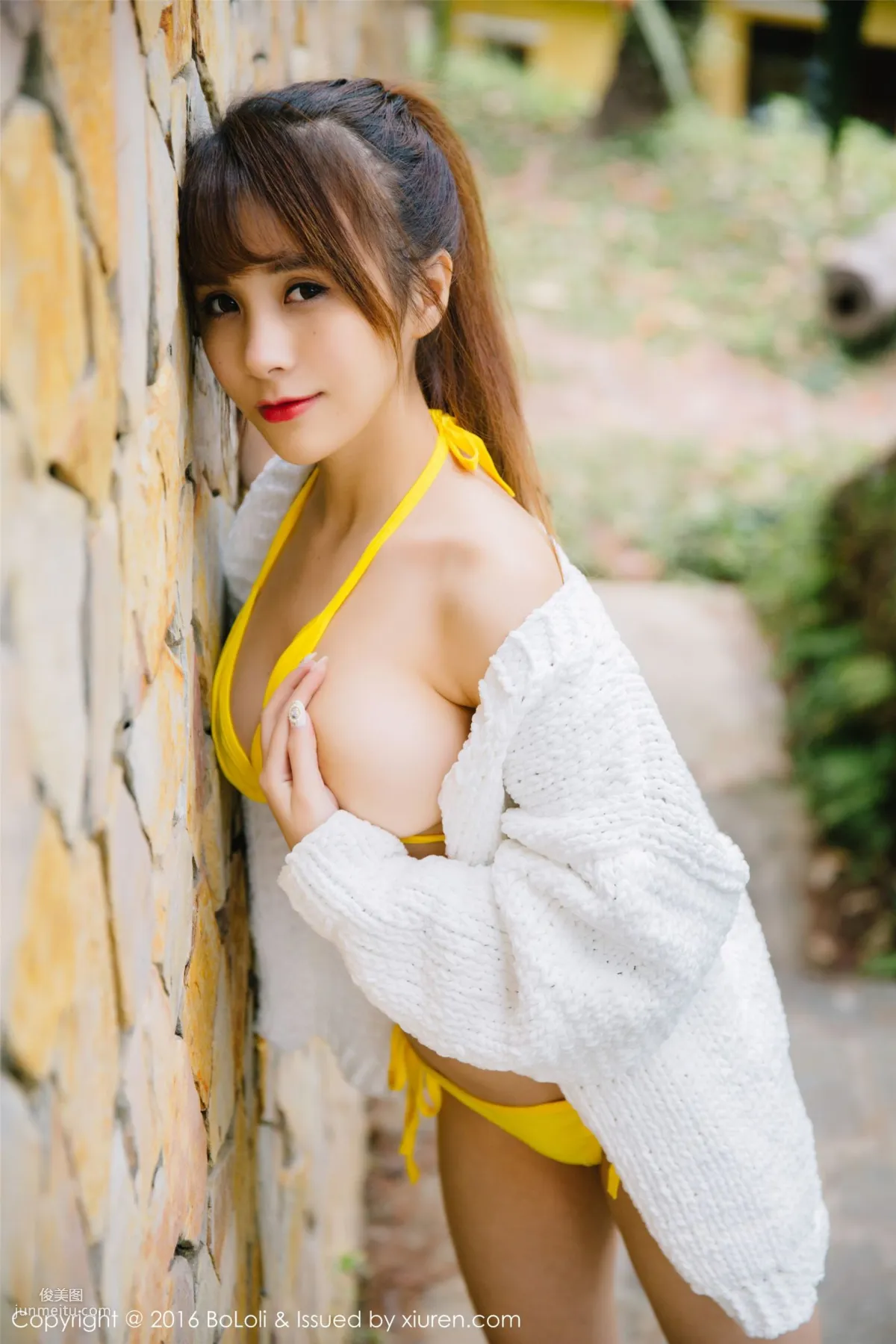 Xia Meijiang 'Vietnam Da Lat Travel Shoot' Bikini + School Swimsuit [BoLoli Boluoshe] Vol.089 Photo Set photo 19