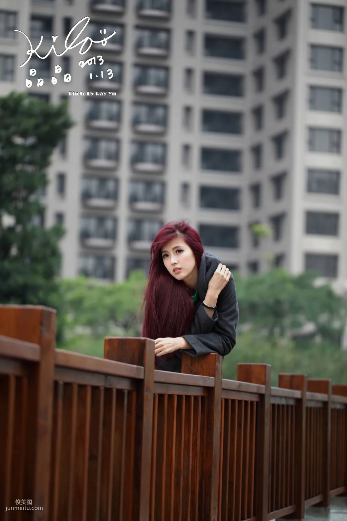 Kila Jingjing/Jin Yunqiao, Street Snap Winter Trench Coat Series Photo Set photo 60