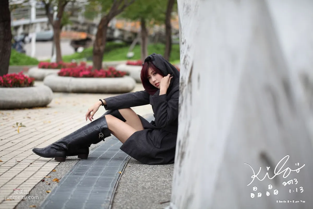 Kila Jingjing/Jin Yunqiao, Street Snap Winter Trench Coat Series Photo Set photo 95