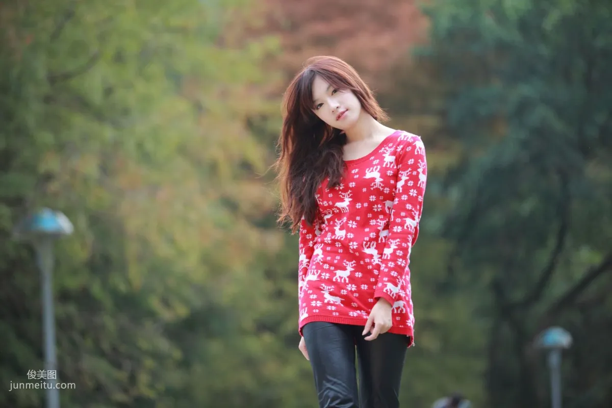 Taiwan Beauty Xia Hanzhi/Olivia Tu Fresh and Beautiful Outdoor Shoot Photo Set photo 3