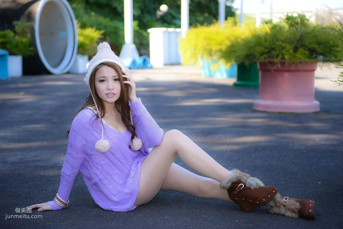 Taiwan Beauty Xu Ruiyu 'Blackie's Beauty Outsider Outdoor Photos' Photo Set Collection photo 55