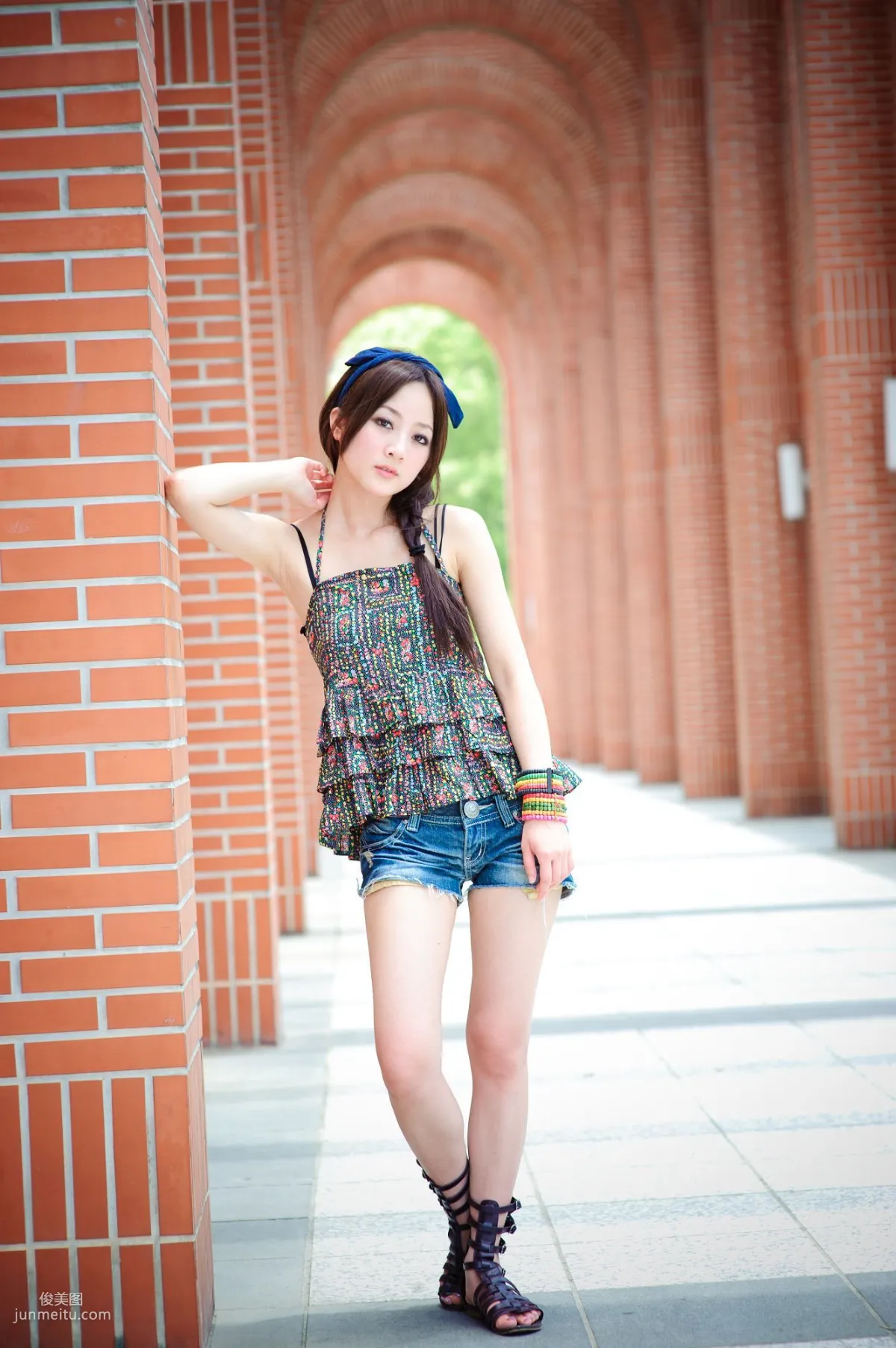 Zhang Kaijie, Yonghe No.4 Park Outdoor Shoot Photo Set photo 55