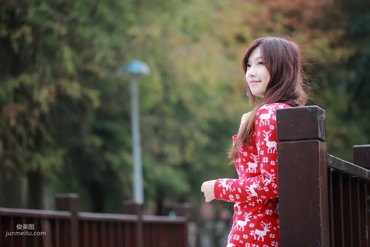 Taiwan Beauty Xia Hanzhi/Olivia Tu Fresh and Beautiful Outdoor Shoot Photo Set photo 1