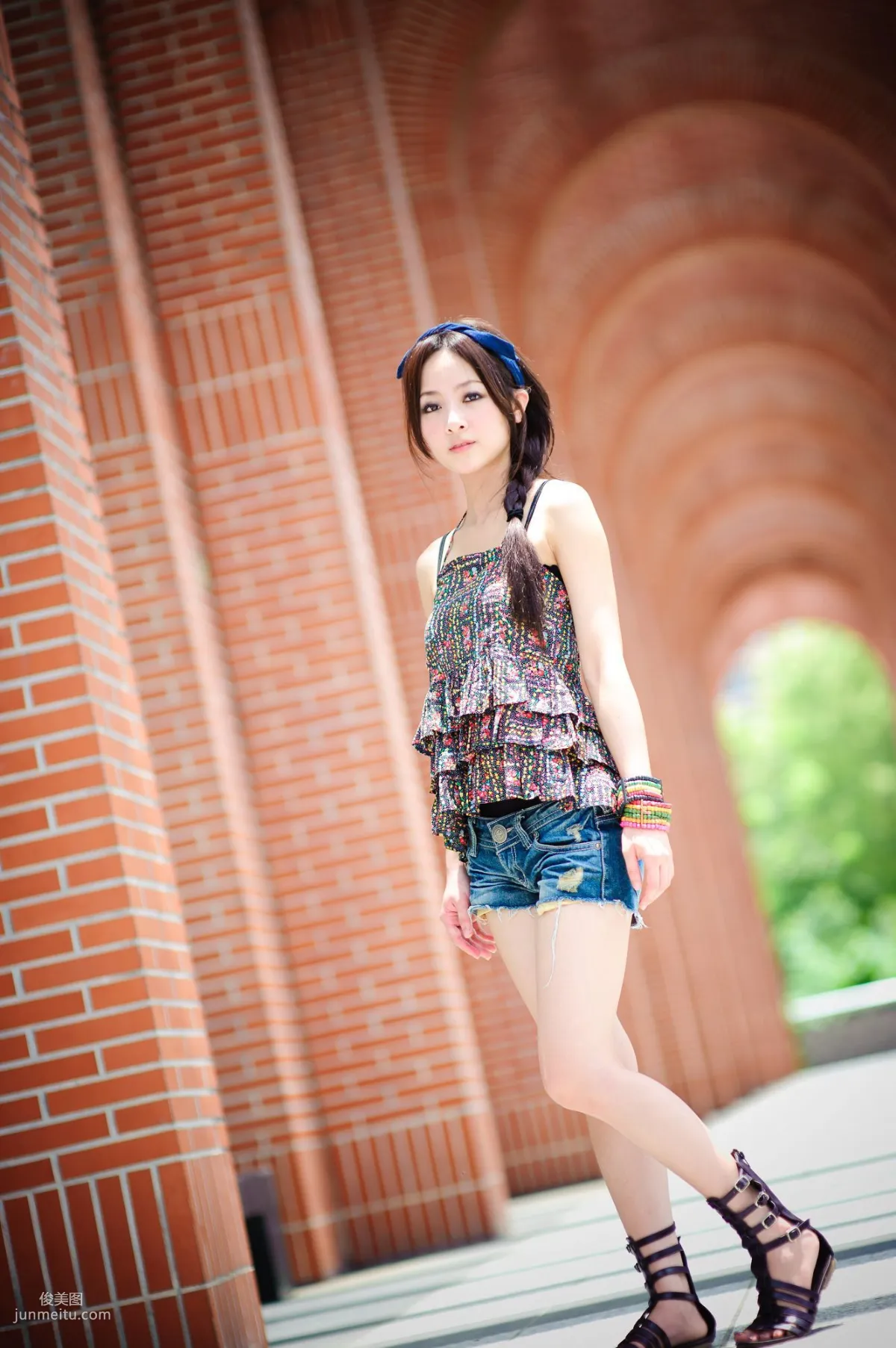 Zhang Kaijie, Yonghe No.4 Park Outdoor Shoot Photo Set photo 52