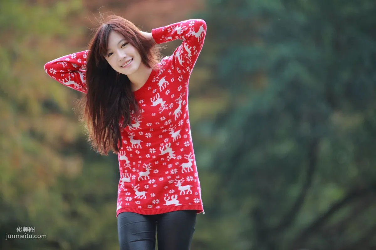 Taiwan Beauty Xia Hanzhi/Olivia Tu Fresh and Beautiful Outdoor Shoot Photo Set photo 4