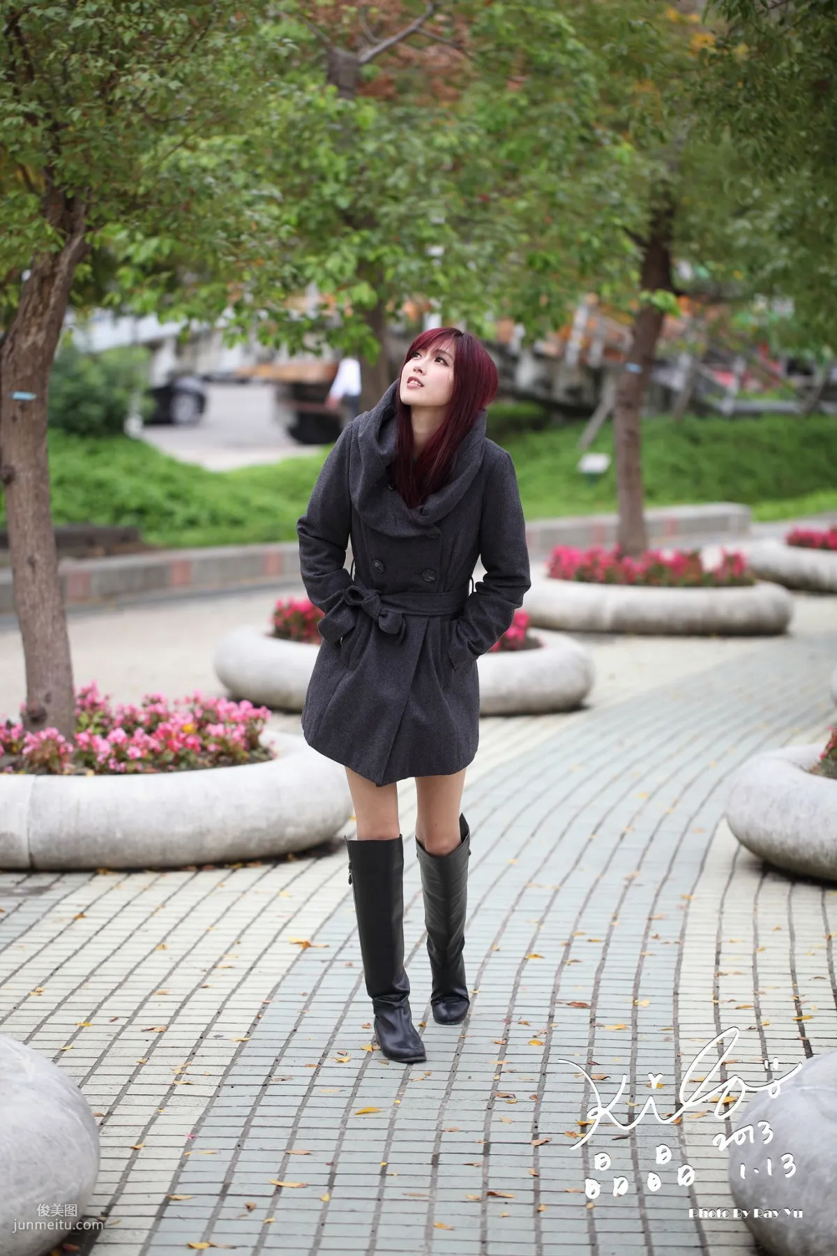 Kila Jingjing/Jin Yunqiao, Street Snap Winter Trench Coat Series Photo Set photo 28