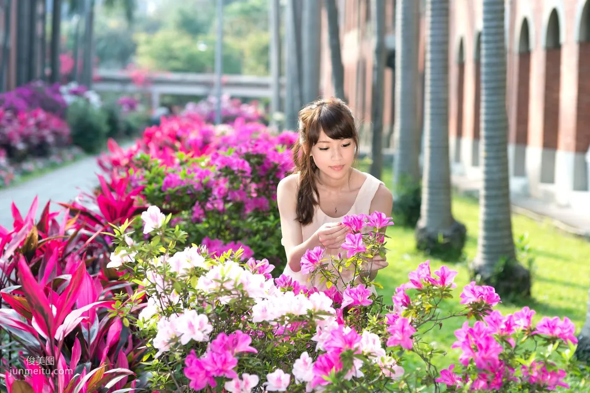 Taiwan Model Ariel, Pure and Cute Outdoor Shoot Photo Set photo 6