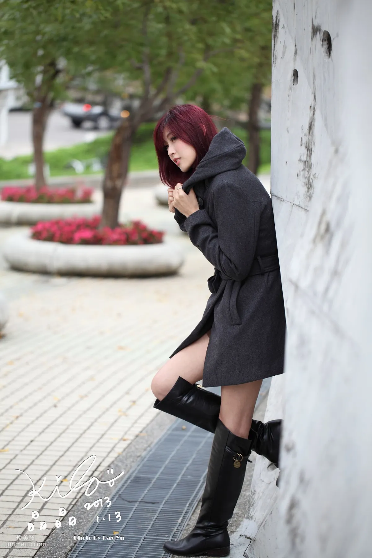 Kila Jingjing/Jin Yunqiao, Street Snap Winter Trench Coat Series Photo Set photo 99