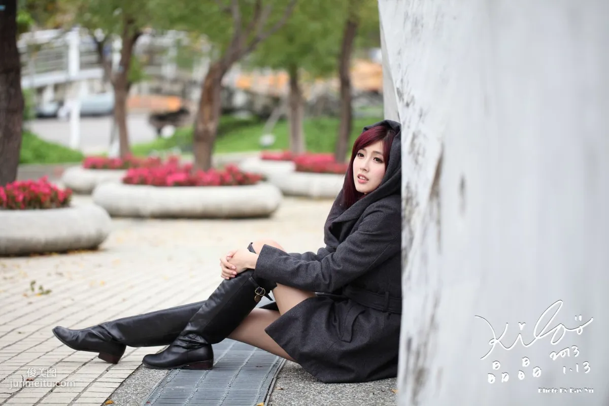 Kila Jingjing/Jin Yunqiao, Street Snap Winter Trench Coat Series Photo Set photo 94
