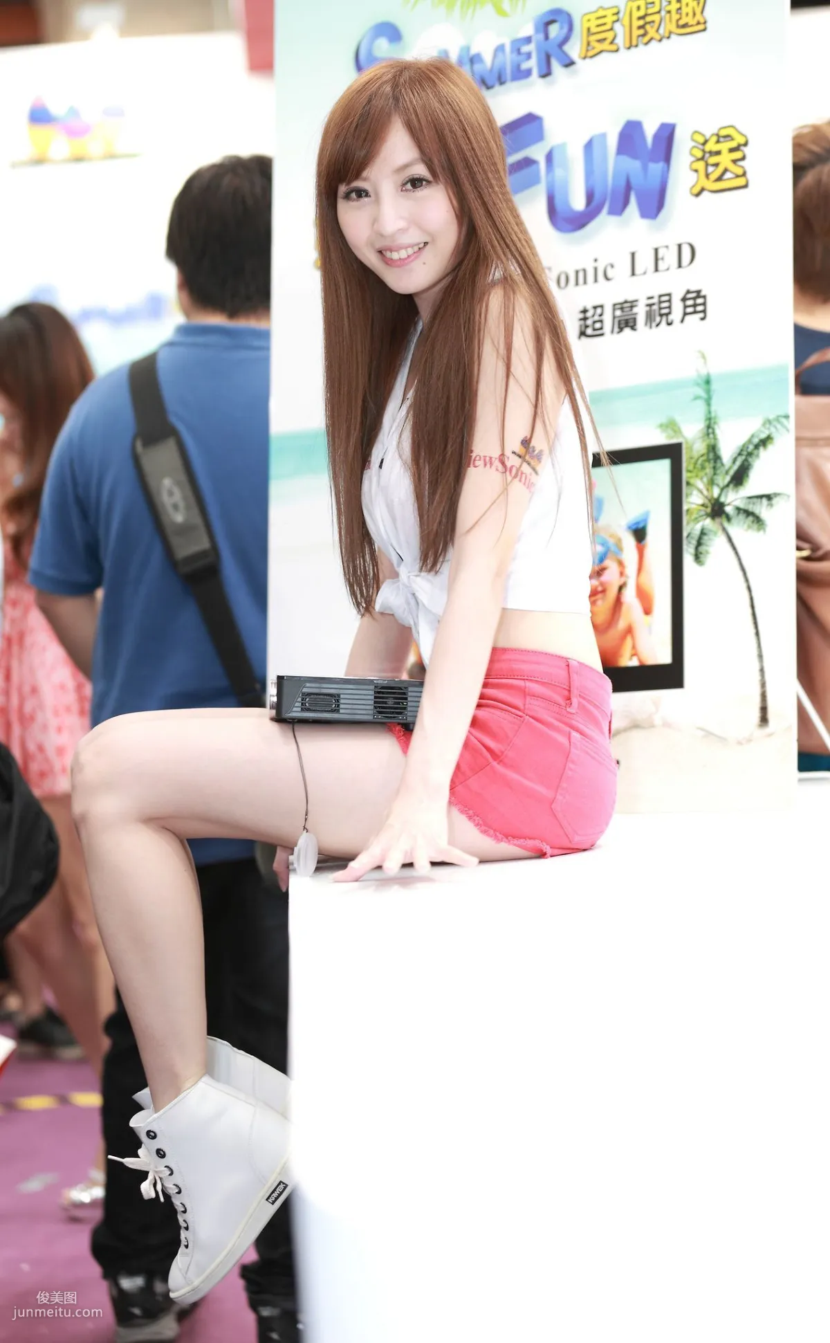 Taiwan Beauty Ni Qianling lucy Exhibition Event Photo Collection HD Collection photo 19
