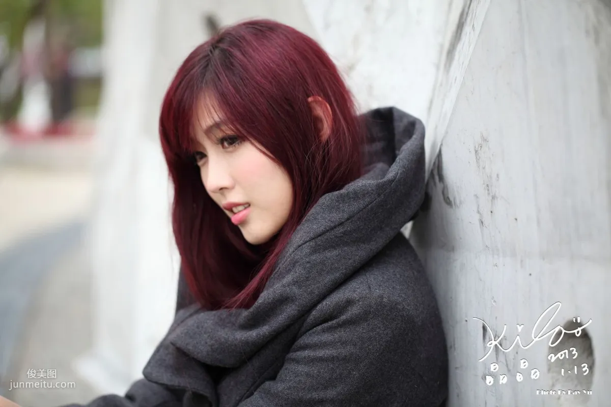 Kila Jingjing/Jin Yunqiao, Street Snap Winter Trench Coat Series Photo Set photo 83