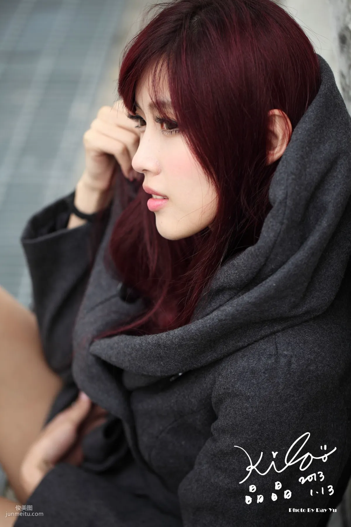 Kila Jingjing/Jin Yunqiao, Street Snap Winter Trench Coat Series Photo Set photo 92