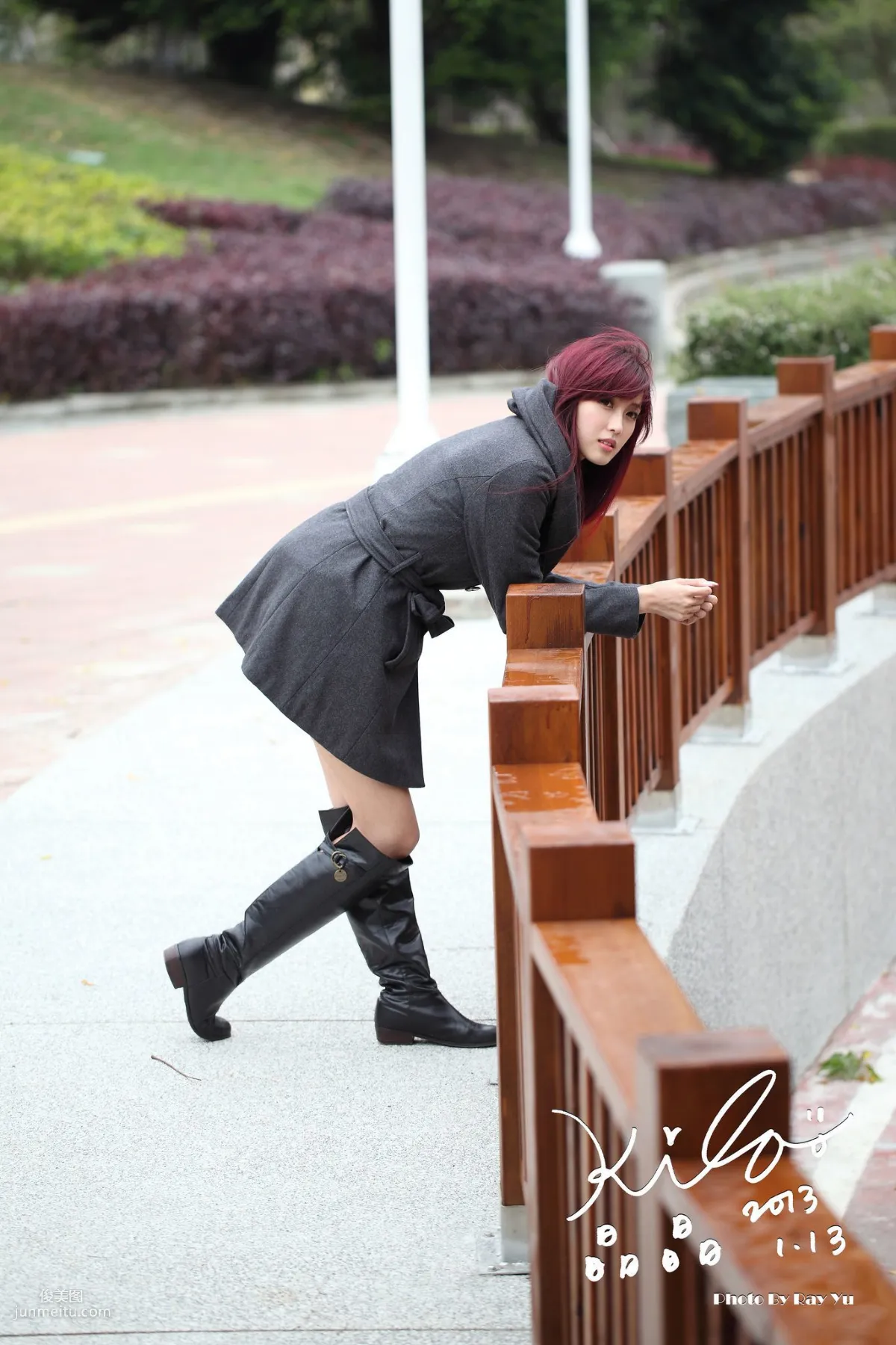 Kila Jingjing/Jin Yunqiao, Street Snap Winter Trench Coat Series Photo Set photo 69
