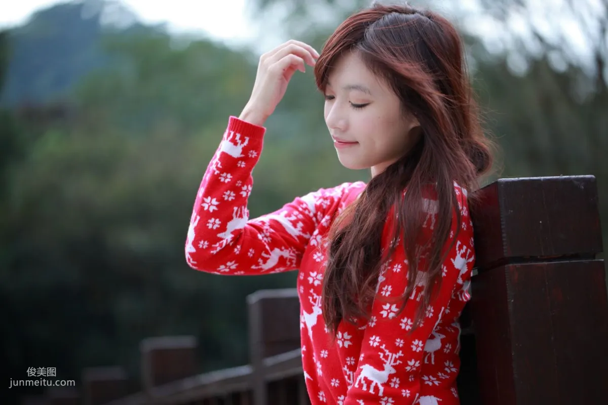 Taiwan Beauty Xia Hanzhi/Olivia Tu Fresh and Beautiful Outdoor Shoot Photo Set photo 6