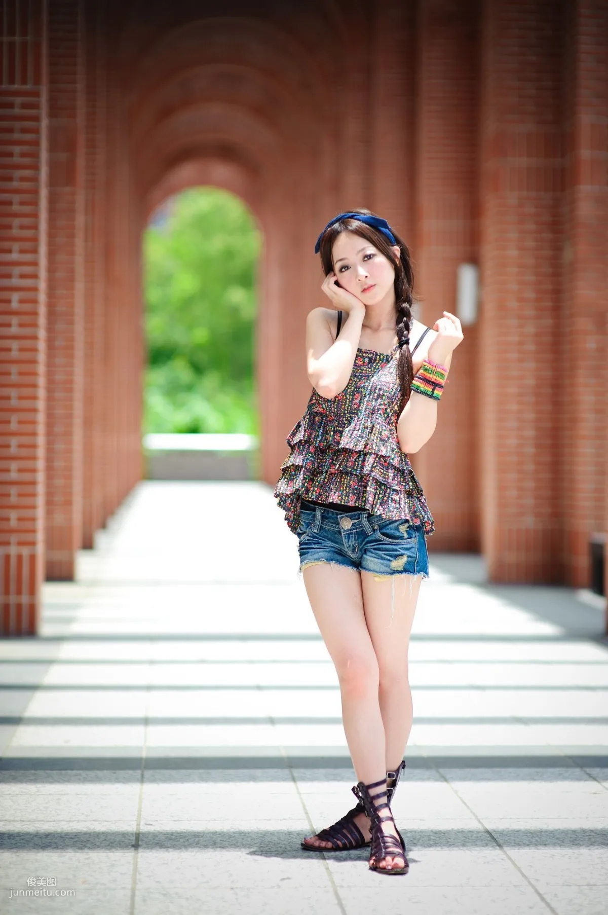Zhang Kaijie, Yonghe No.4 Park Outdoor Shoot Photo Set photo 51