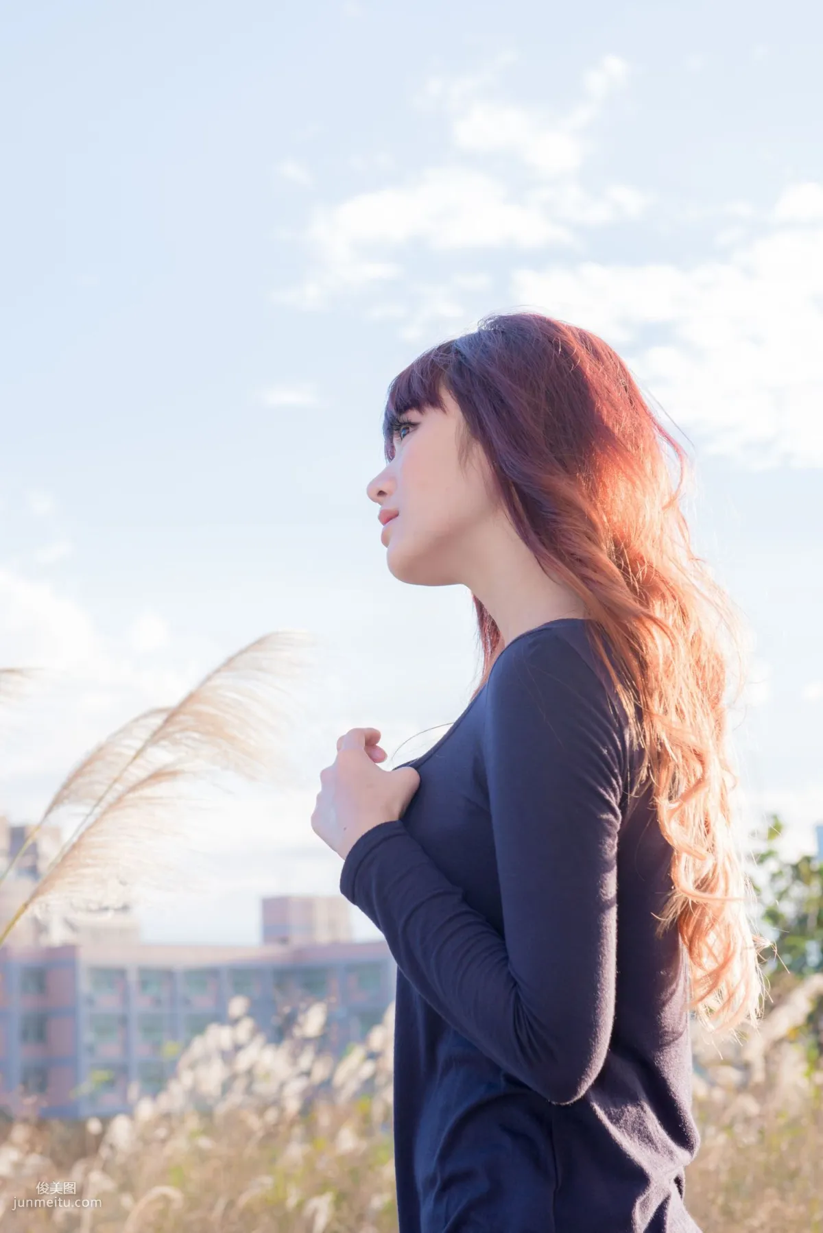 Taiwan Beauty Lin Gangyi Didy, Ruined Station Beautiful Outdoor Shoot, Photo Set photo 38