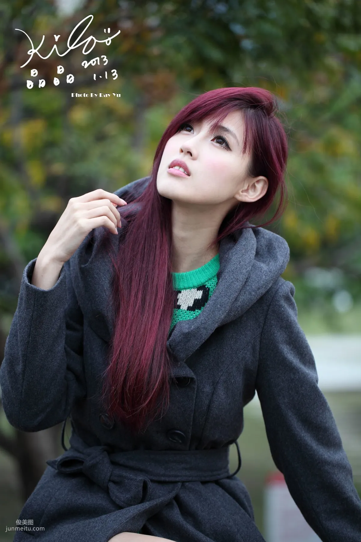 Kila Jingjing/Jin Yunqiao, Street Snap Winter Trench Coat Series Photo Set photo 56