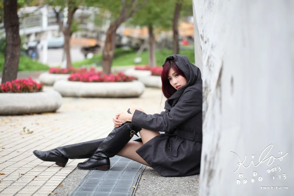 Kila Jingjing/Jin Yunqiao, Street Snap Winter Trench Coat Series Photo Set photo 38
