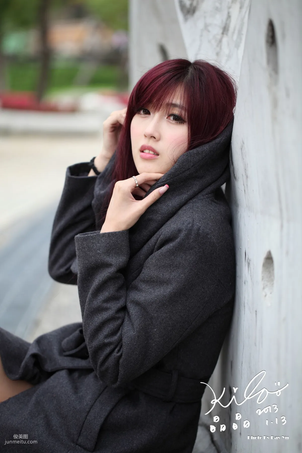 Kila Jingjing/Jin Yunqiao, Street Snap Winter Trench Coat Series Photo Set photo 30