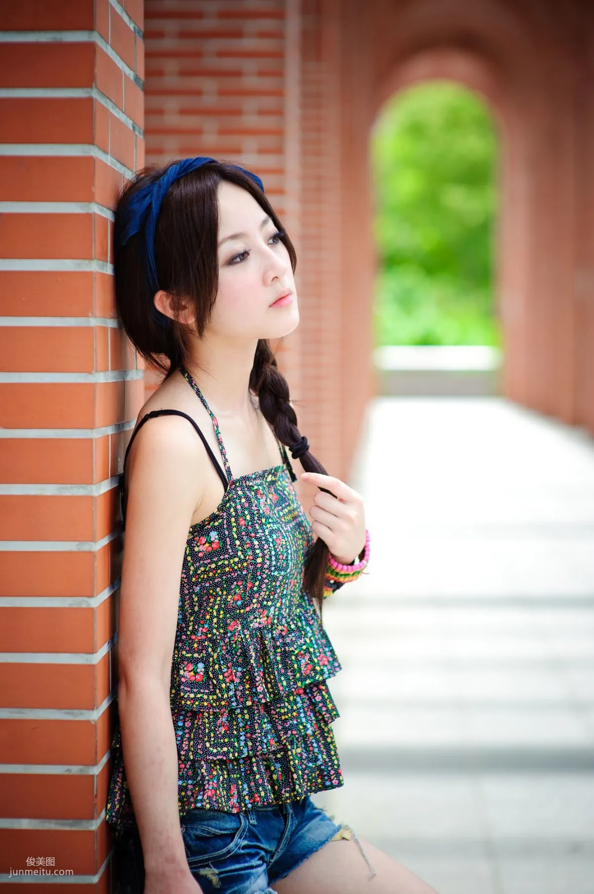 Zhang Kaijie, Yonghe No.4 Park Outdoor Shoot Photo Set photo 56